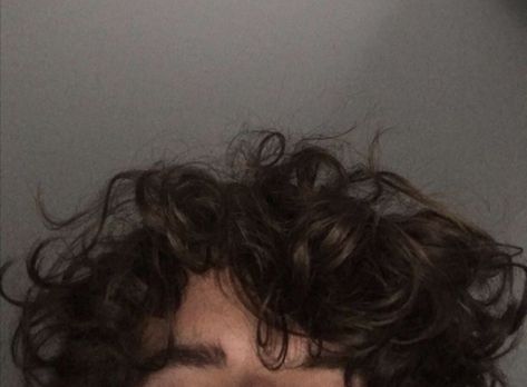 Curly Hair, A Man, Close Up, We Heart It, Lost, Hair