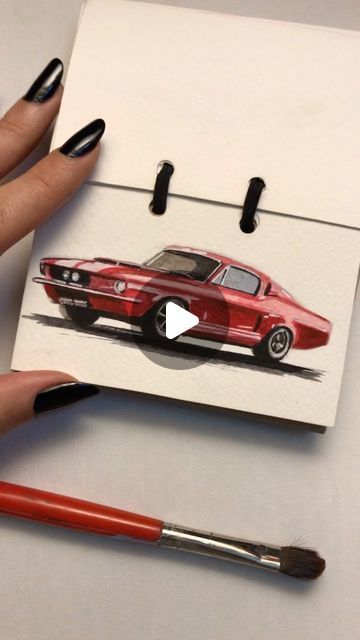 Drawing & painting | Ford Mustang 🌶
 #fordmustang | Instagram Drawing Painting, Ford Mustang, Mustang, Ford, Drawings, Instagram