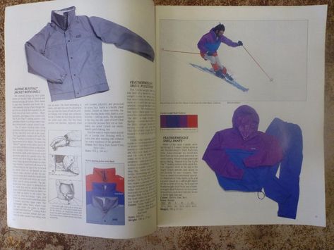 PATAGONIA catalog Fall 1984 Vintage Rare Chouinard Climbing | #1816667008 Patagonia Illustration, Patagonia Catalog, Nature Brand, Magazine Spread, Brand Moodboard, Magazine Spreads, Vintage Patagonia, Agent Of Change, Adventure Style