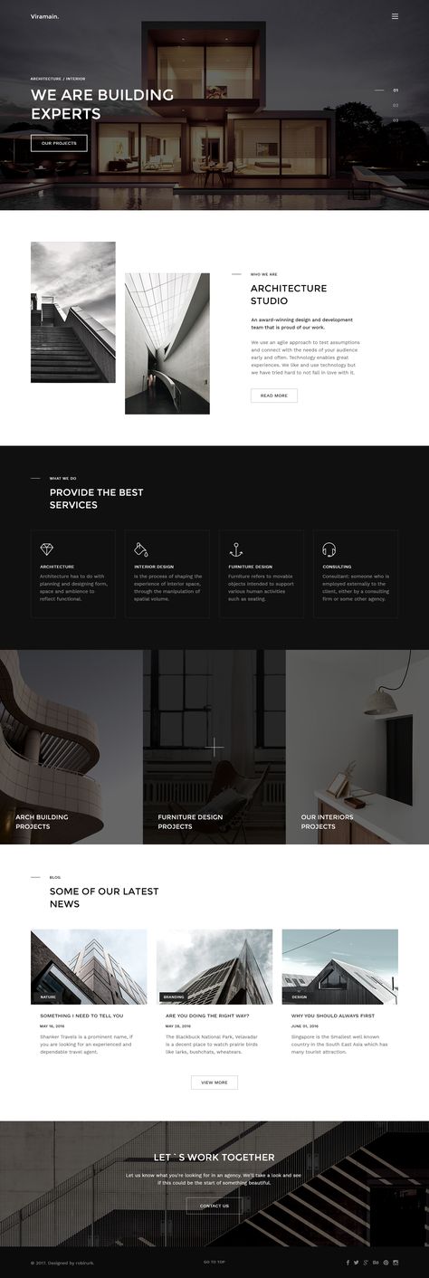 Minimal Architecture Portfolio, Architecture Website Design, Elegant Web Design, Luxury Web Design, Portfolio D'architecture, Design Portfolio Layout, Architecture Websites, Architecture Website, Minimal Website Design