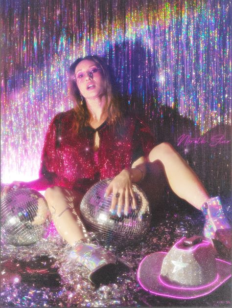 Disco Ball Photoshoot, 90s House Music, Ball Photoshoot, Glam Disco, 90s House, Disco House, Disco Diva, Disco Balls, Soft Glam