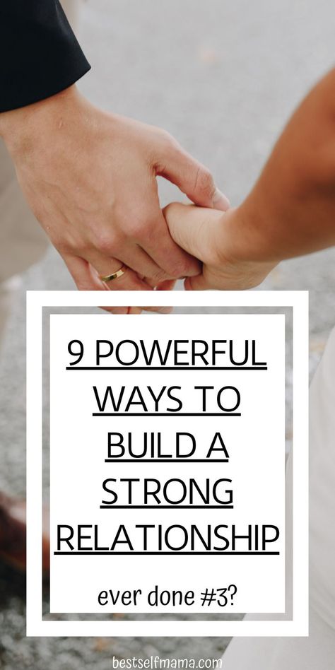 These simple but powerful tips are all about how to build a strong relationship with your husband. Use these ideas to improve your relationship starting today. #relationships #relationshiptips #relationshipadvice #marriage #marriagetips #howtobuildastrongmarriage Heathy Relationship, Building Healthy Relationships, Relationship Journal, Strong Couples, Improve Your Relationship, Marriage Help, Relationship Challenge, Healthy Relationship Tips, Strong Marriage