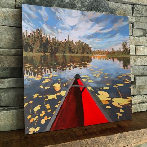 3 402 mentions J’aime, 26 commentaires - Jim Musil (@jimmusilpainter) sur Instagram : "Woot Woot! This painting has officially SOLD and it’s been safely delivered to a new home in Texas.…" Lake Landscape Painting, Boundary Waters Canoe Area, Bullet Journal Scrapbook, Easy Step By Step Drawing, Boundary Waters, Northern Minnesota, Lake Water, Watercolor Tutorials, Best Drawing