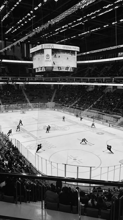 Black And White Hockey Aesthetic, Hockey Backgrounds Wallpapers, Hockey Aestethic, Hockey Rink Aesthetic, Hockey Aesthetic Wallpaper, Ice Hockey Wallpaper, Ice Hockey Aesthetic, Stadium Aesthetic, Hockey Wallpaper