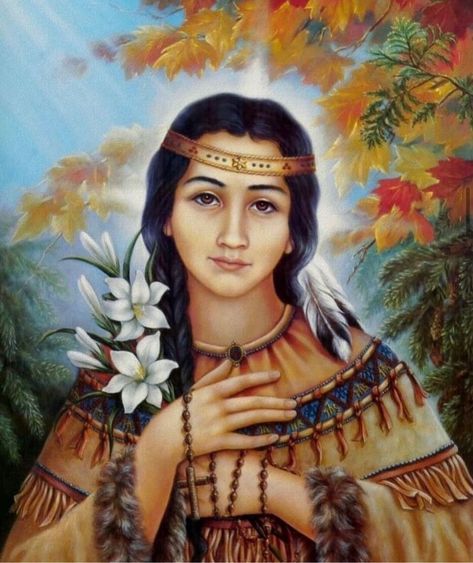 Kateri Tekakwitha, Saint Kateri Tekakwitha, Santa Helena, Santa Catalina