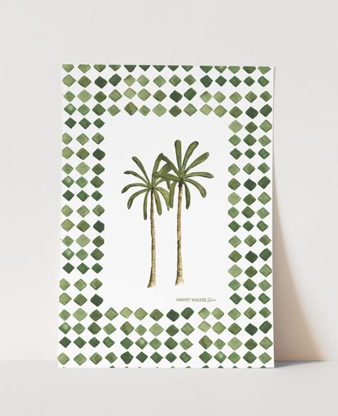 Let Yourself Feel, Palm Design, Date Palm, Diy Abstract Canvas Art, Coastal Lifestyle, Coastal Boho, Coastal Charm, Coastal Prints, Tree Illustration