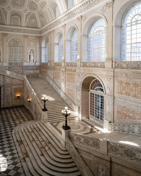 Staircase Marble, Paris Library, Marble City, Staircase Designs, Marble Staircase, Take The Stairs, Fantasy Setting, February 22, Great House