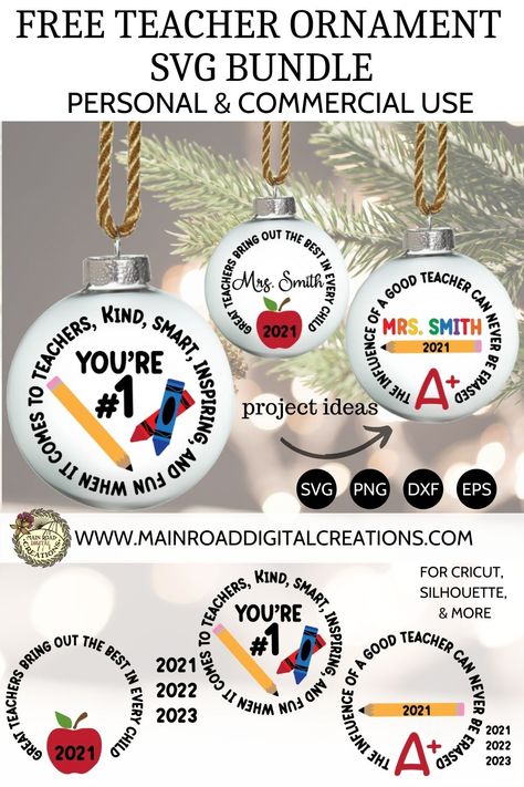 Ornament Svg Free, Keychain Display, Teacher Ornaments, Ornament Svg, Free Teacher, Harry Potter Crafts, Diy Vinyl, Free Svg Files, Cricut Free