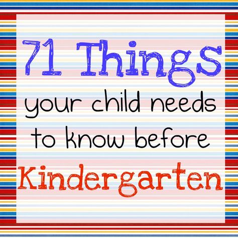 Learn what your child should know before kindergarten! This comprehensive kindergarten readiness list will help you prepare your child for school! Kindergarten Readiness Checklist, Kindergarten Prep, Kindergarten Skills, Kindergarten Readiness, Toddler Discipline, Home Schooling, Kids Behavior, Preschool At Home, Baby Must Haves