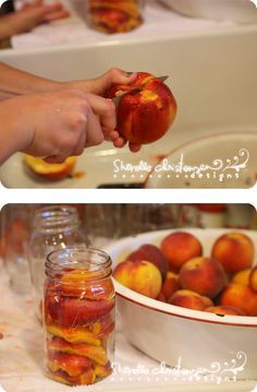 Canning Peaches, Nectarines & Plums (and a canned fruit cobbler recipe) Canned Nectarines, Nectarine Jelly Recipe, Nectarine Canning Recipes, Canning Nectarines, Preserving Plums, Canning Veggies, Fruit Cobbler Recipe, Nectarine Recipes, Fruit Jam Recipes