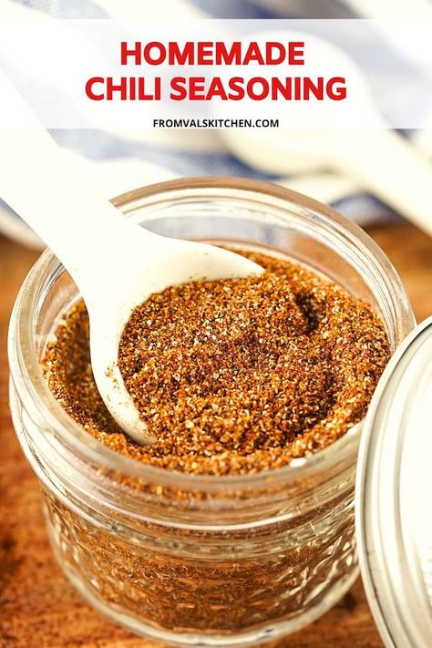 Chili Spice Mix Recipe, Diy Chili Seasoning, Chili Mix Recipe, Chili Seasoning Mix Recipe, Best Homemade Chili, Chili Spice Mix, Homemade Chili Seasoning Mix, Chili Seasoning Recipe, Easy Homemade Chili