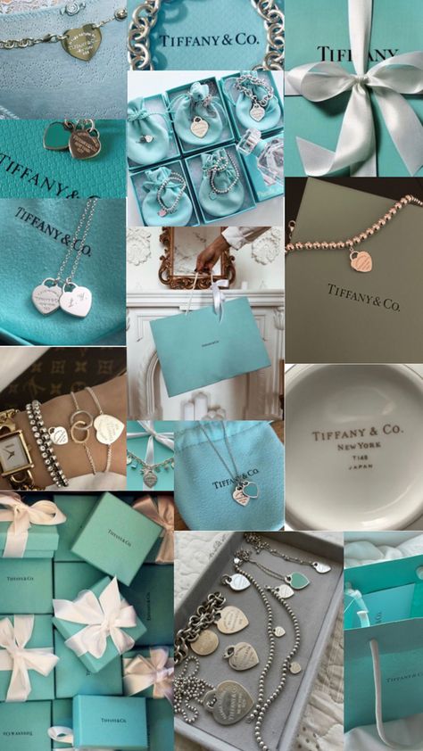 tiffany and co. aesthetic #tiffanyandco #jewlery #wallpaper Tiffany And Co Aesthetic, Luxury Birthday Gifts, Tiffany And Co Jewelry, Aesthetic Jewelry, Breakfast At Tiffanys, Shades Of Turquoise, Recycled Jewelry, Tiffany And Co, Tiffany Blue