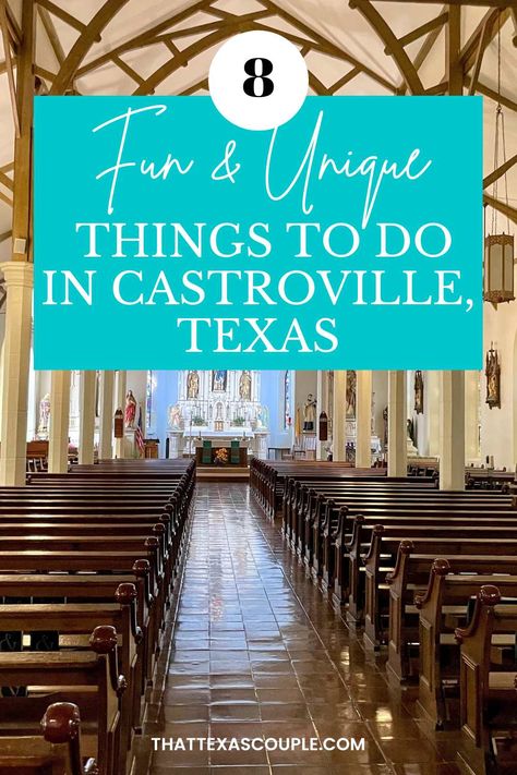 8 Fun & Unique Things to Do in Castroville, Texas Castroville Texas, Hill Country Texas, Texas Travel Guide, French Heritage, Travel Texas, North America Travel Destinations, Southern States, Texas Towns, Usa Travel Guide