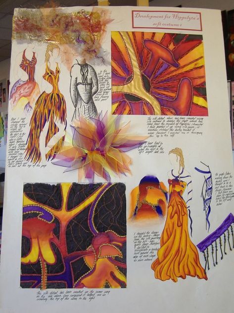 Fashion Design Inspiration Board, Advanced Higher Art, Fashion Sketchbook Inspiration, Fashion Portfolio Layout, Textiles Sketchbook, Sketchbook Layout, A Level Textiles, Higher Art, Fashion Illustration Collage