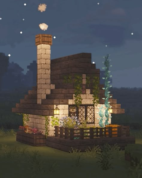 A magical fairy nature witch cottage build in Minecraft 🔮🌿✨ Check out the tutorial with all the mod info on my YouTube, KelpieTheFox! 🦊🌿 #minecraft #cottagecore #fairytail #fairytale #magic #magical #witch #herbology #naturewitch #minecraftwitch #minecraftcottagecore Fairytale Cottagecore, Magical Cottagecore, Cottage Minecraft, Case Minecraft, Cottagecore Forest, Cottagecore Minecraft, Fairy Nature, Minecraft Mansion, Minecraft Structures