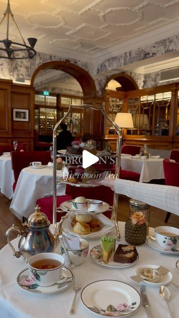 Pretty Little London on Instagram: "Afternoon tea at the oldest hotel in London 🇬🇧✨🫖 It is always a pleasure to visit the beautiful Drawing Room at @browns_hotel to indulge in this quintessentially British afternoon tea, which is believed to be also one of Queen Victoria’s favourites! 🥰 We loved the delicate pastries, live piano music and the charming interiors ❤️ pr invite #afternoontea #prettylittlelondon" Tea At The Ritz London, Best Afternoon Tea In London, Browns Hotel London, The Ritz London Afternoon Tea, Afternoon Tea Bus Tour London, Brown Hotel, Afternoon Tea London, Vacation Locations, London Restaurants