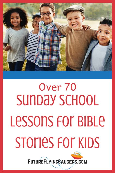 Over 70 Sunday School lessons for bible stories for kids. #homeschool #BibleLessonsForKids #SundaySchool Bible Story Lessons, Childrens Ministry Curriculum, Sunday School Curriculum, Kids Sunday School Lessons, Bible Object Lessons, Bible Teacher, Bible Stories For Kids, Bible Study For Kids, Sunday School Activities