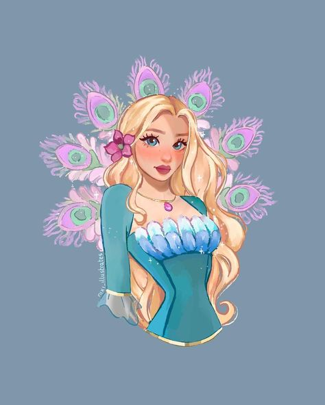 Barbie Wallpaper Princesses, Barbie As The Island Princess, The New Barbie Movie, The Island Princess, Barbie Drawings, Barbie Fanart, Island Princess, Princess Charm School, Barbie Art