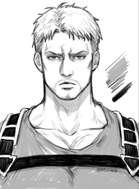 Reiner Braun, Attack On Titan Series, Anime Cosplay Makeup, Tiger And Bunny, Aot Characters, Attack On Titan Art, Anime Character Drawing, Anatomy Art, Blade Runner