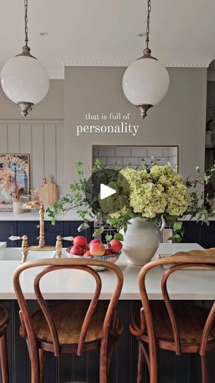 Modern Vintage Home, Feel Happy, Online Interior Design, Vintage Interiors, Blue Kitchens, A Lot Of People, Emotional Connection, Trendy Home, Write To Me