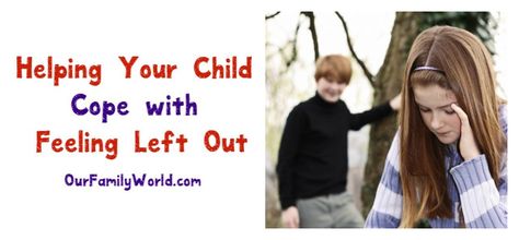 Helping your child get over the feeling of being left out is tough, but we have a few tips to make it a little easier! Left Out At School, Parenting Printables, Lunch Table, Feeling Left Out, Left Out, Come Home, Told You, Kids Parenting, Family Life