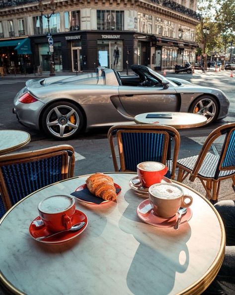 Porsche Retail Group on Twitter: "Saturday brunch 🥐 • 📸: ccourjon repost: type7 (Instagram)… " Hard Poses, Cavo Tagoo Mykonos, Make Money Not Friends, Paris Breakfast, Luxury Concierge, Rich Cars, Carrera Gt, Porsche Carrera Gt, Cars Aesthetic