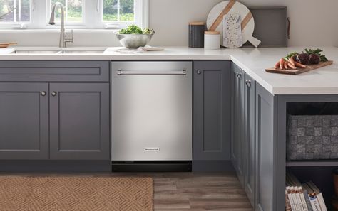 Dishwasher Placement, Dishwasher Cabinet, Wall Oven Kitchen, Dishwasher Installation, Kitchenaid Dishwasher, Countertop Dishwasher, Best Dishwasher, Countertop Appliances, Small Sink