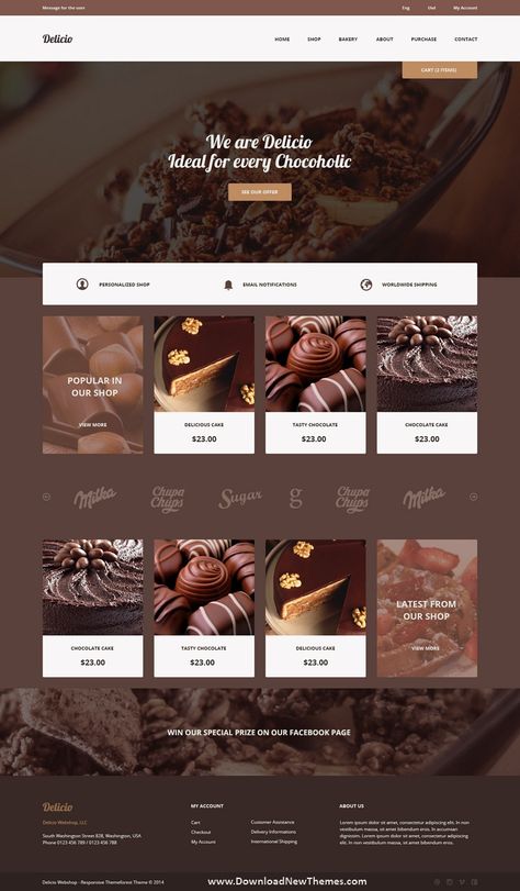 Food Ecommerce Web Design, Website Menu Design, Cafe Website Design, Website Branding Design, Web Presentation, Food Website Design, Cafe Website, Bakery Website, Restaurant Website Design