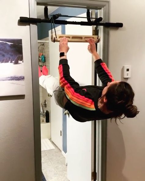 Mountain Planet on Instagram: “@alex_puccio89 : Just a little training in the house tonight... 😜  @tensionclimbing portable hang board. The crimps I’m doing them on are…” Alex Puccio, Hang Board, Body Reference, Climbing, The House, Planets, Train, On Instagram, Instagram