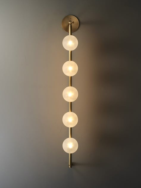 Concrete Light, Wall Lamp Design, Industrial Wall Lights, Brass Wall Light, Glass Globes, Modern Wall Sconces, Modern Wall Lights, Led Wall Lamp, New Wall