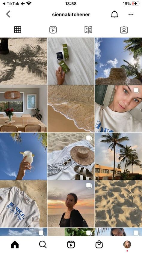 Insta Inspo Summer, Summer Ig Feed Aesthetic, Summer Ootd Aesthetic, Insta Board Ideas, Ig Vision Board, Spring Instagram Aesthetic, Beach Instagram Feed Ideas, Life Style Instagram Feed, How To Make Ig Feed Aesthetic