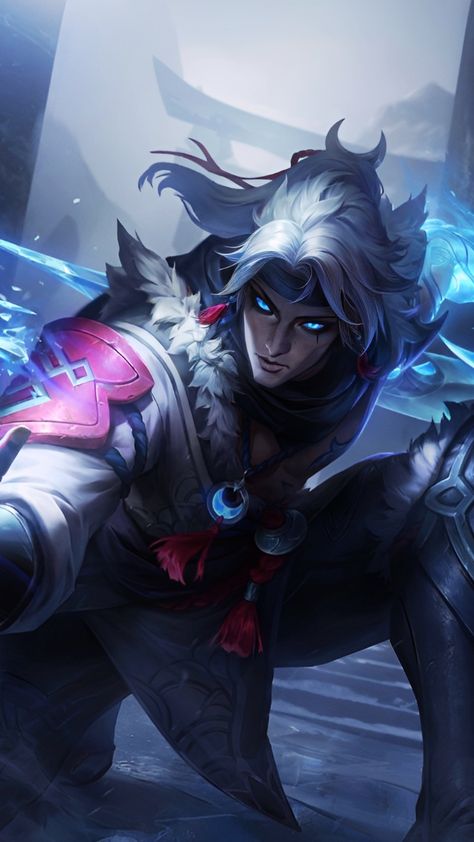 Soul Fighter, Snow Moon, Wild Rift, Rules Of Engagement, Desktop Wallpaper Design, League Of Legends Characters, Wallpaper Trends, Fantasy Male, Lol League Of Legends