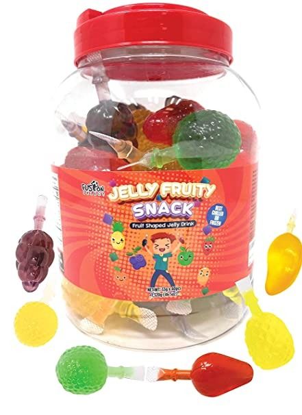 ✅ ENJOY TASTY & JUICY TREATS - Each pack of our sweet jelly fruits snack comes with 6 assorted flavors. Enjoy the taste of strawberries, oranges, apples, pineapples, grapes, mangoes anytime you want. Jelly Straws, Jelly Drink, Miss Candy, Fruity Snacks, Tik Tok Challenge, Jelly Fruit, Orange Apple, African Symbols, Hit Or Miss