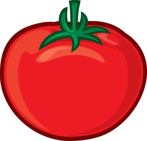 Tomato Vegetable Icon Tomato Cartoon Drawing, Vegitabal Photo Drawing, Tomato Craft, Tomato Pictures, Tomatoes Illustration, Tomato Cartoon, Tomato Clipart, Red Colour Images, Tomato Photo