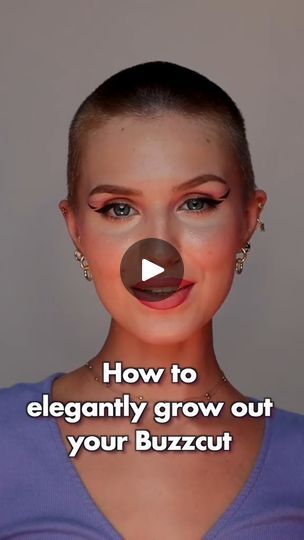 2.6M views · 31K reactions | How I Grew Out My Buzzcut! #reels #hairideas #hairstyles #hairstyling #buzzcut #hairtransformation | Stella Cini Highlights | Stella Cini Highlights · Original audio Buzzcut Regrowth, Growing A Buzzcut, Buzz Grow Out, Styles For Growing Out A Buzzcut, How To Grow Out A Buzzcut, Growing Out A Buzzcut, Buzzcut Grow Out Haircuts, Buzzcut Grow Out, Growing Out Buzzcut Women