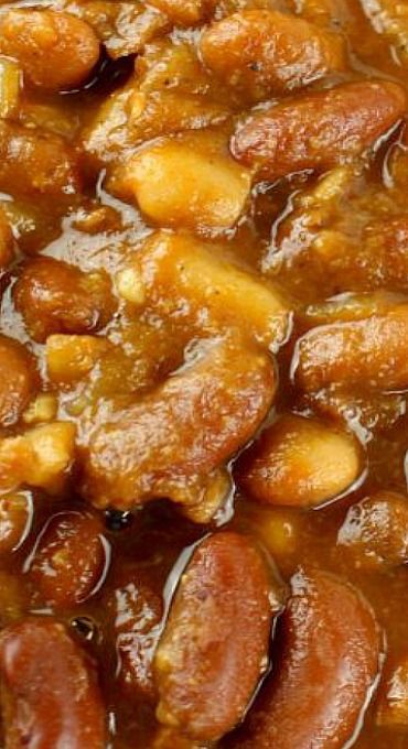 Root Beer Baked Beans Root Beer Baked Beans Crock Pot, Baked Beans With Bush's Baked Beans, Root Beer Baked Beans, Doctored Bush’s Baked Beans, Recipes Beans, Bush’s Baked Beans Recipes, Bake Beans, Starchy Sides, Crock Pot Baked Potatoes