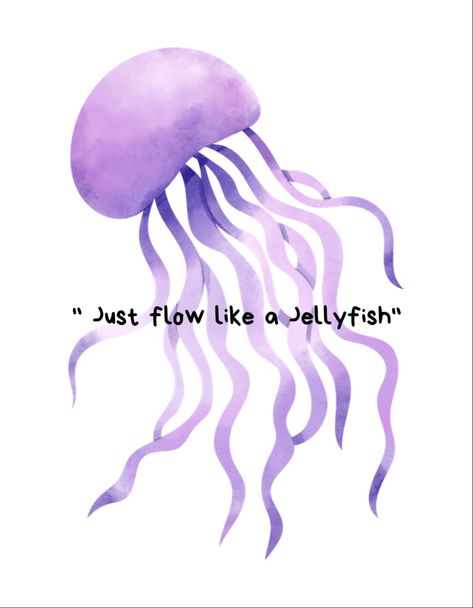 Wall Painting Ideas Bedroom Teenager, Jelly Fish Quotes, Jellyfish People, Quotes About Jellyfish, Jellyfish Quotes, March Bujo, Forest Theme Classroom, Hair Anime, Insta Bio