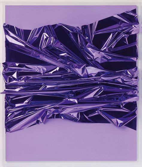 Anselm Reyle, Future Dusk, Saatchi Gallery, Digital Museum, I Love Purple, Water Bodies, Collage Making, Mixed Media On Canvas, Purple Art