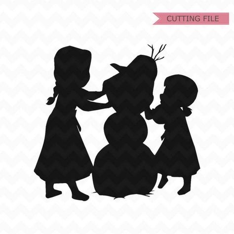 Frozen Christmas Ornaments, Frozen Silhouette, Elsa Svg, Disney Stencils, Frozen Font, Disney Silhouette Art, Disney Font Free, Personalization Ideas, Anna Und Elsa