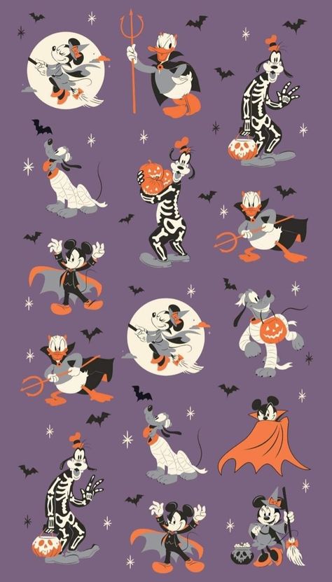 Wallpaper Backgrounds Halloween, Backgrounds Halloween, Foto Muro Collage, Halloween Desktop Wallpaper, Helloween Wallpaper, Halloween Wallpaper Backgrounds, Disney Characters Wallpaper, Halloween Wallpaper Cute, Disney Background