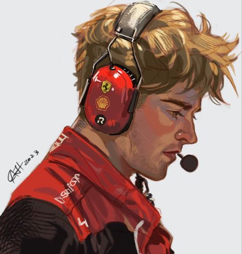 Charles Leclerc Cartoon, Lightning Mcqueen Human Fanart, Charles Leclerc Christmas, Formula One Art, Charles Leclerc Mullet, Human Lightning Mcqueen, Formula 1 Fan Art, Charles Leclerc Fanart, Charles Leclerc Drawing