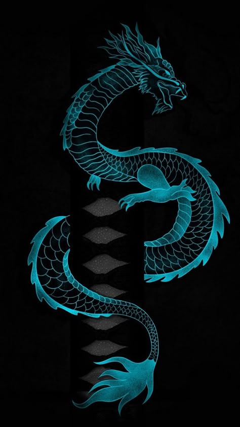 Wallpaper Iphone Dragon, Japanese Dragon Drawing, Tatuagem Masculina Pequena, Dragon Wallpaper, Dragon Wallpaper Iphone, Simpsons Drawings, Gfx Design, Samurai Wallpaper, Design Dragon