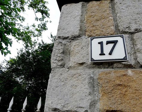 House number 17 - Budapest Hungary by temp13rec., via Flickr 17 Aesthetic Number, Number 17 Wallpaper, Number Crafts, Pretty View, Lucky Number, Birthday Poster, Traffic Light, Budapest Hungary, House Number