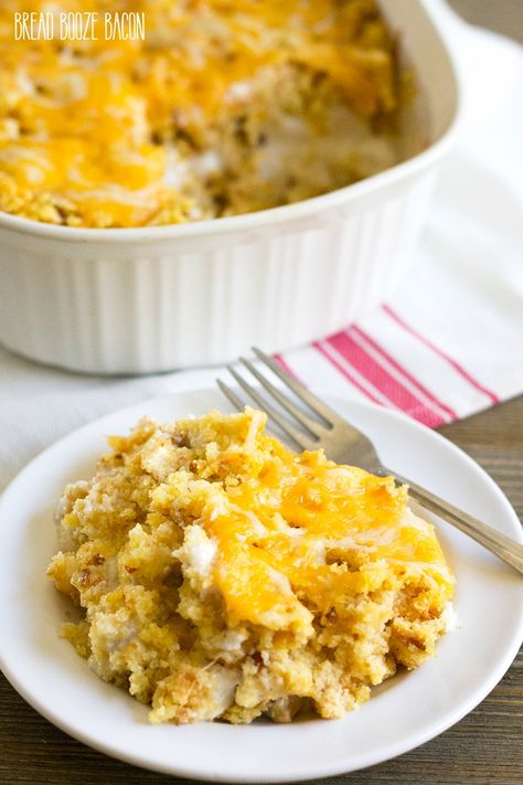 Chicken Corn Casserole, Chicken Cornbread Casserole, Chicken Bakes, Cornbread Casserole Recipe, Cornbread Biscuits, Dinner Ideas For Tonight, Casseroles Chicken, Chicken Dressing, Chicken Cornbread