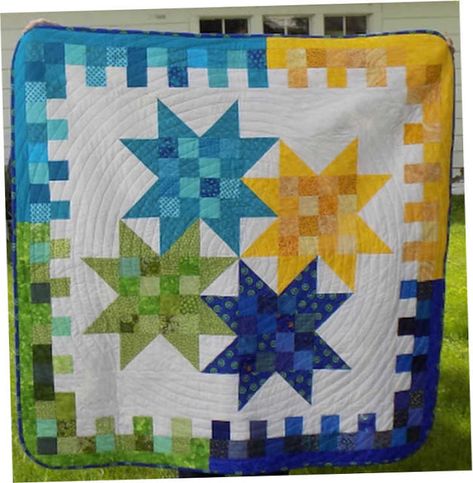 Quilting Stars, Charity Sewing, Quilt Borders, Quilting Designs Patterns, Baby Quilt Pattern, Quilts Patterns, Classic Quilts, Baby Boy Quilts, Baby Quilt Patterns