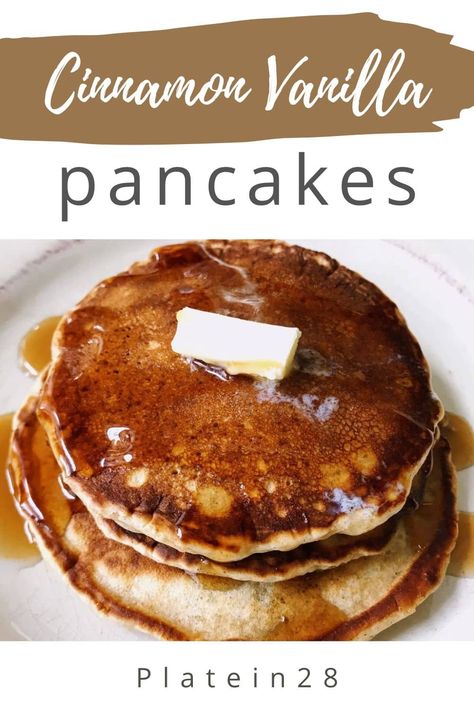 Buttermilk Pancakes From Scratch, Cinnamon Sugar Pancakes, Sweet Pancake Recipe, Cinnamon Pancakes Recipe, Vanilla Pancakes, Flavored Pancakes, Pancakes From Scratch, Cinnamon Pancakes, Homemade Pancakes