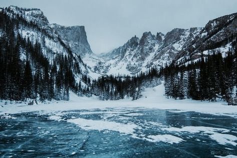 A frozen world | The North Realm Sans Aesthetic, Winter Kingdom, Evening Walk, Frozen Lake, Snow And Ice, Rocky Mountain National, Snow Queen, Ice Queen, Rocky Mountain National Park