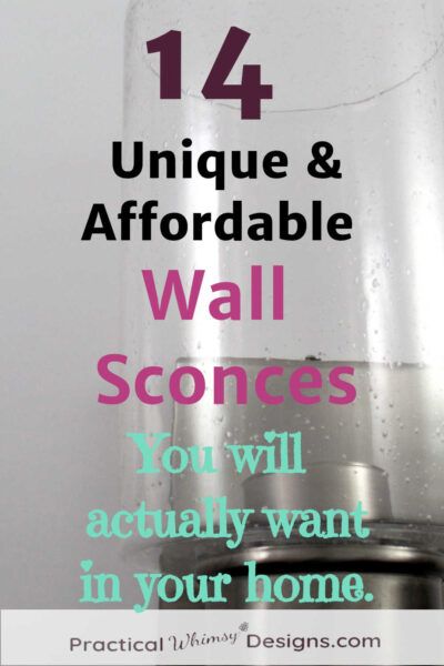 Looking for affordable lighting ideas for your home? Take a look at these unique wall sconces, perfect for your home design and lighting needs. These sconce lights are a fun way to add your own design elements to your home. #homedesign #homelighting #wallsconce #lightingideas Diy Sconces Ideas, Wall Scones Decor Ideas, Unique Wall Sconces, Hallway Wall Sconces, Wall Sconces Diy, Wall Sconces Living Room, Affordable Lighting, Contemporary Wall Lights, Family Room Makeover