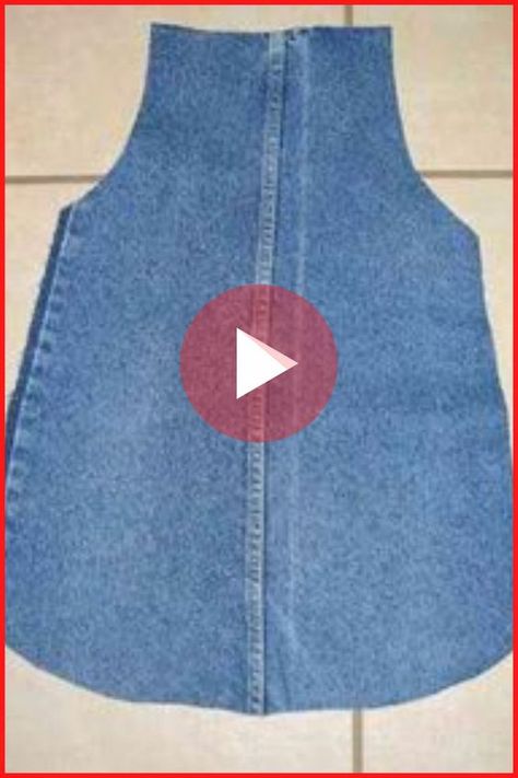 Denim Apron Diy Recycle Jeans, Aprons Diy Patterns, Jean Bags Pattern Ideas, Shopping Bag Diy, Shopping Bags Diy, Denim Bags From Jeans, Tas Denim, Jean Apron, Denim Bag Diy