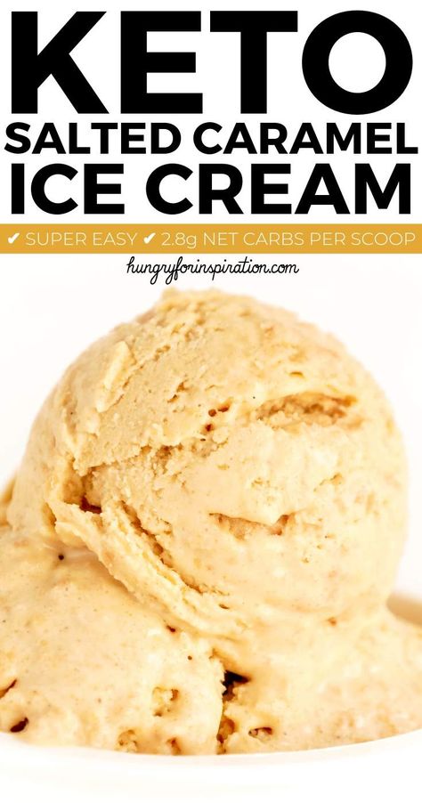 Keto Friendly Cheesecake, Keto Salted Caramel, Keto Ice Cream Recipes, Low Carb Ice Cream Recipe, Sugar Free Ice Cream, Salted Caramel Ice Cream, Low Carb Ice Cream, Postre Keto, Keto Treats